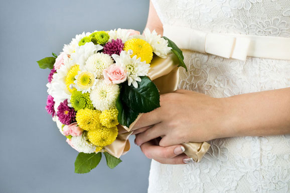 buchet rustic de mireasa